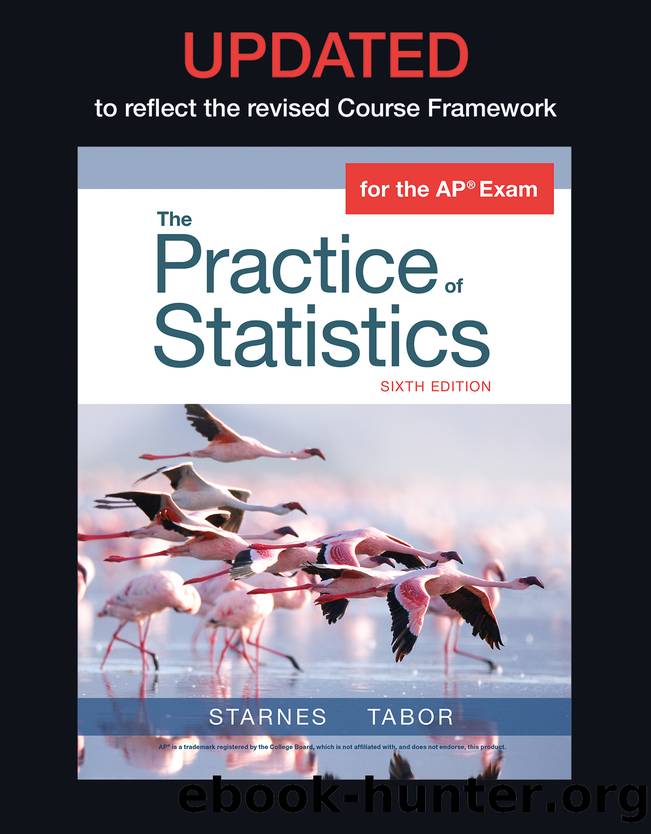 Updated the practice of statistics by daren s starnes josh tabor 